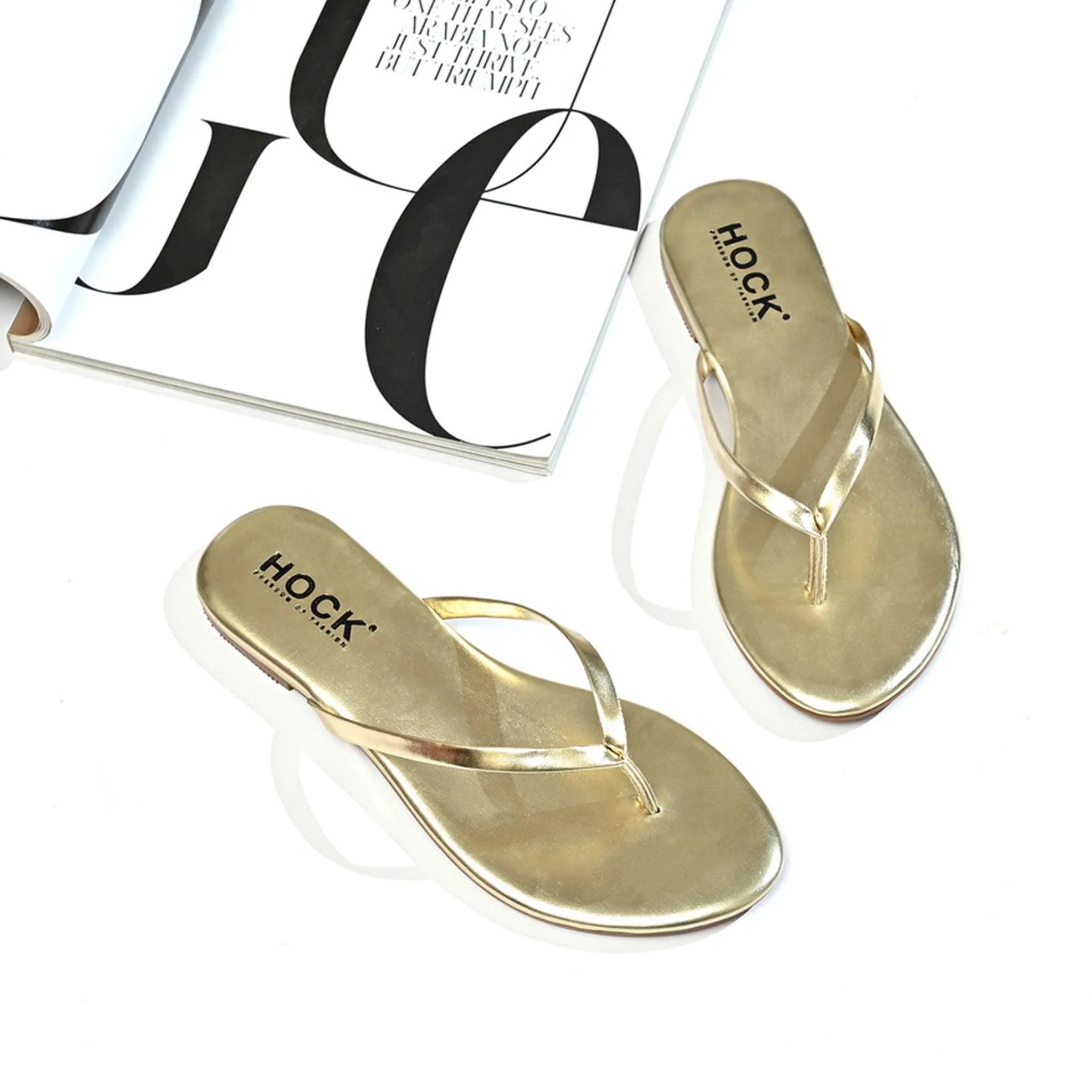 Metallic Flip-flops - Image 3