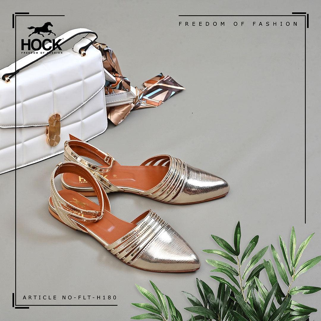 Pretty Gold Mules - Image 3