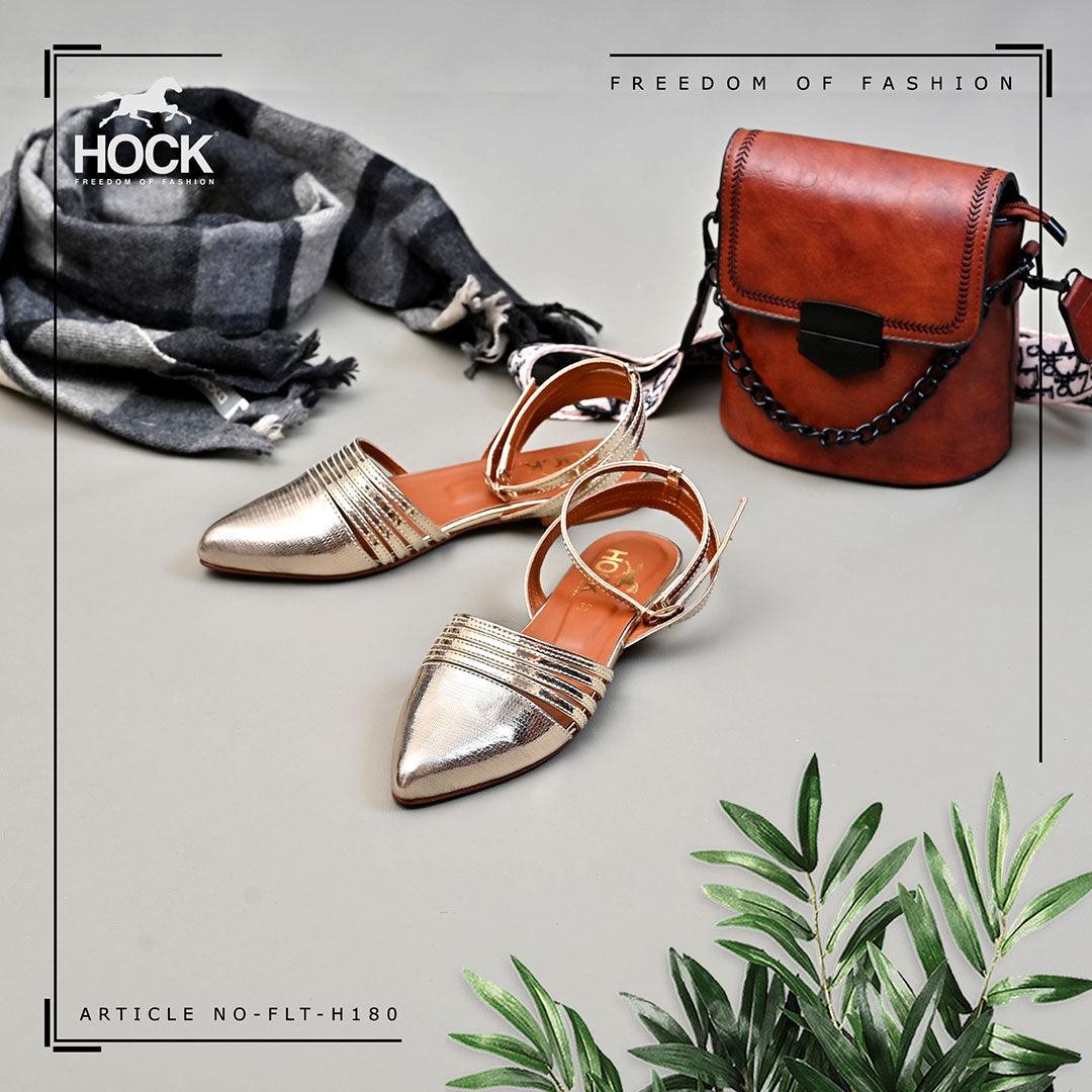 Pretty Gold Mules - Image 4