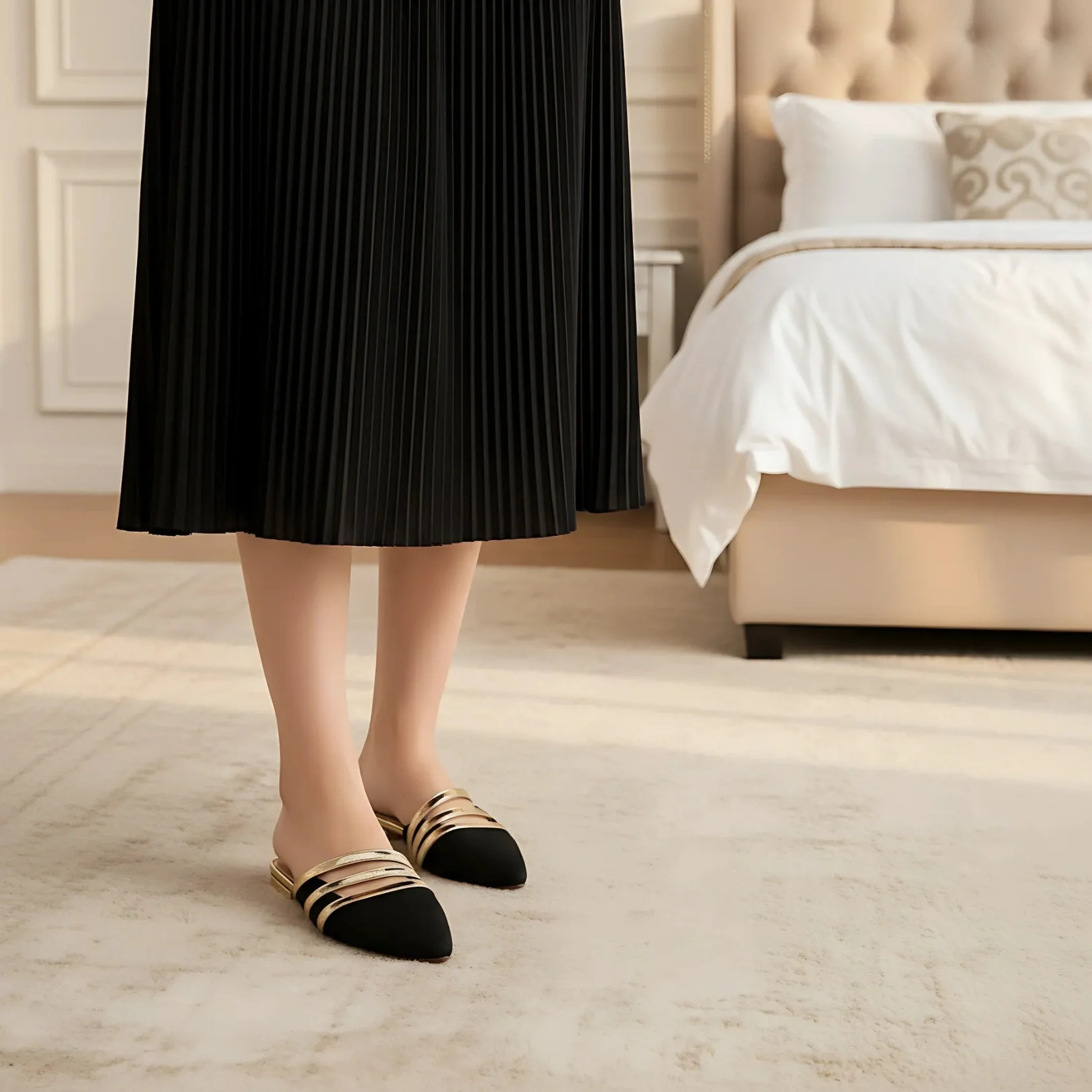 Tres-Straps Mules - Image 3